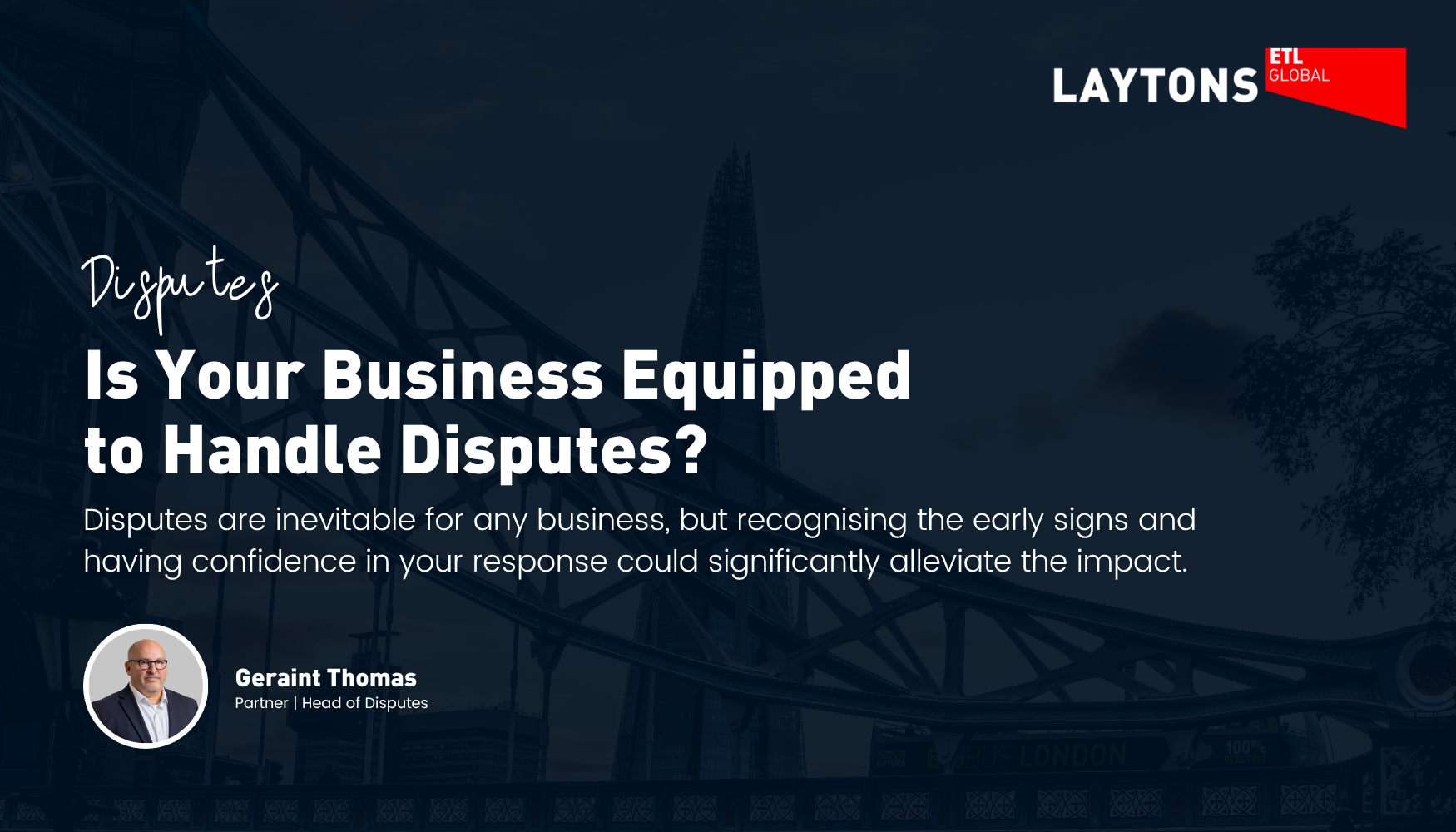 When Does a Commercial Dispute Become a Legal Risk?