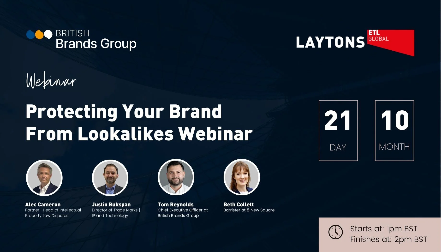 Tackling Lookalikes Webinar - October 2026