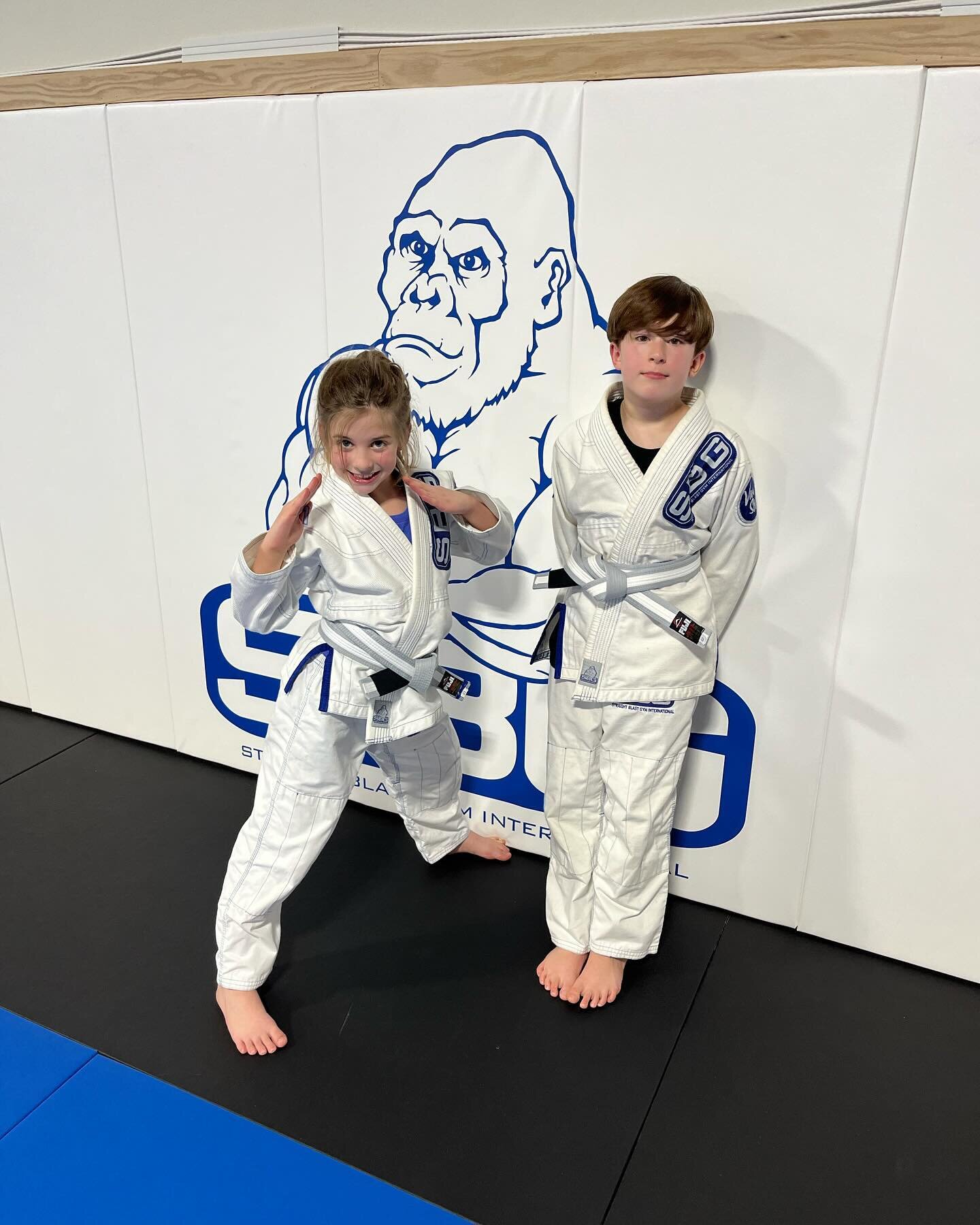 Early this week I had the honor of doing my first Ironman for the kids program. Where we gave out our first homegrown grey/white belts to two of our leadership team kids.

Also this week two more kids earned their coaching chevrons.
This is a step to