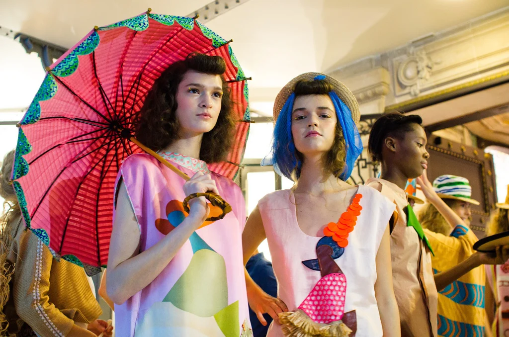 Backstage Défilé Tsumori Chisato