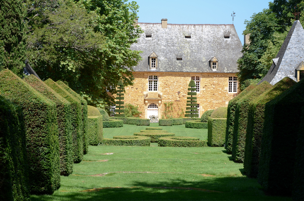 Le Jardin fleuriste et le Potager - Eyrignac et ses jardins : Eyrignac et  ses jardins