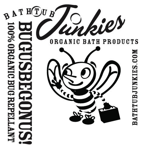 Bathtub Junkies label design