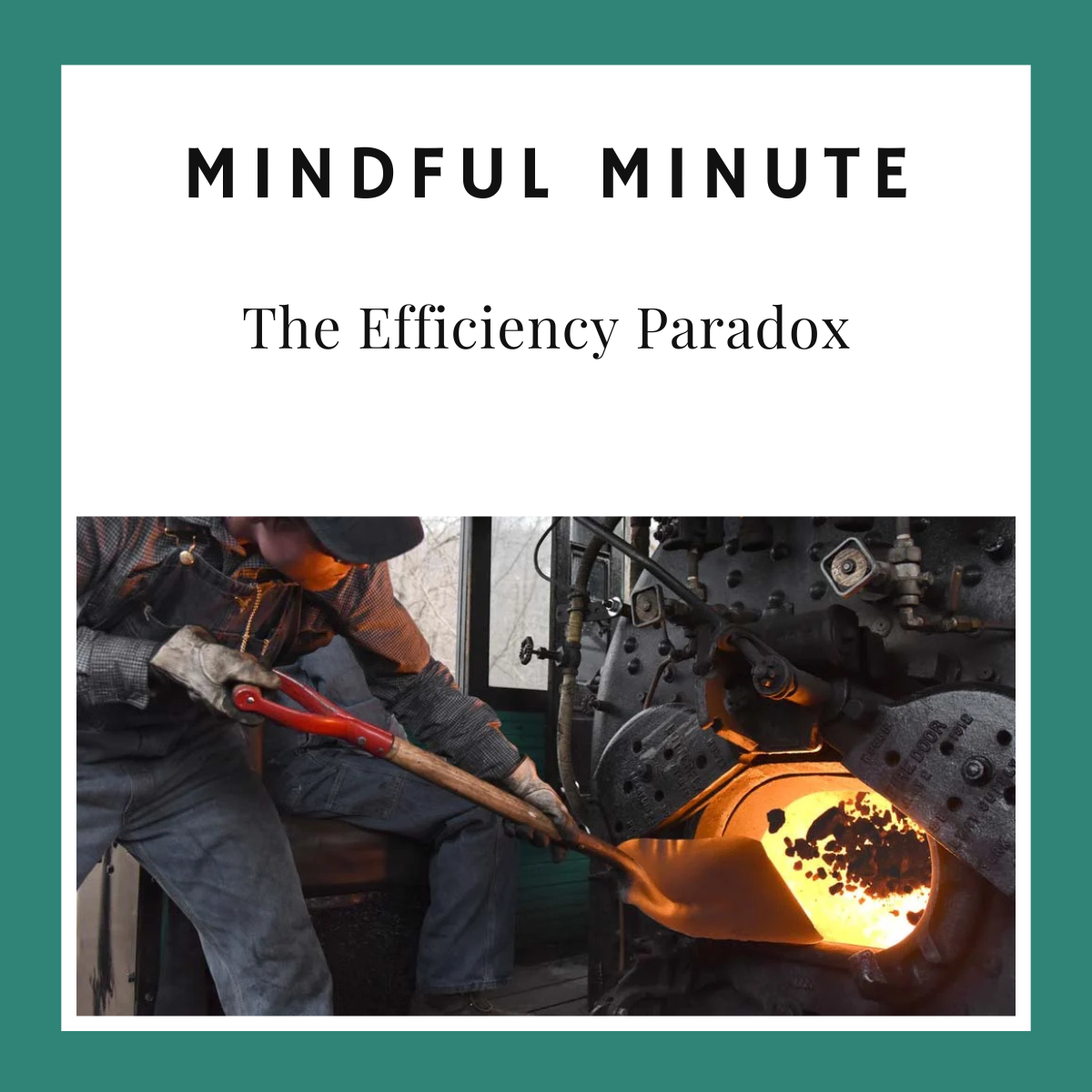 The Efficiency Paradox