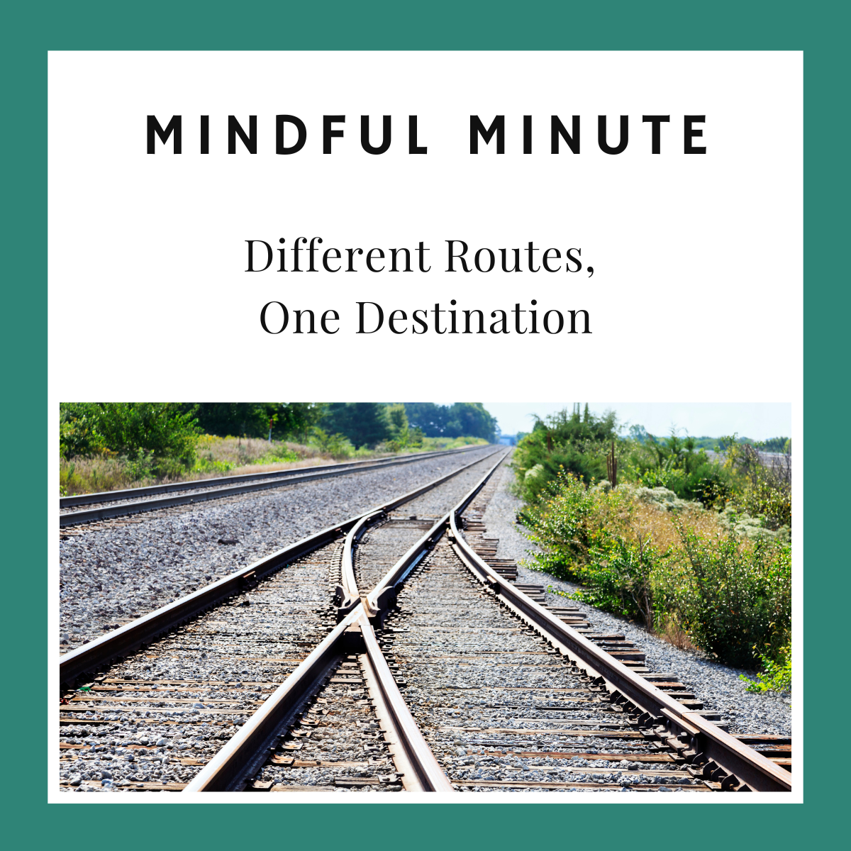 Different Routes, One Destination