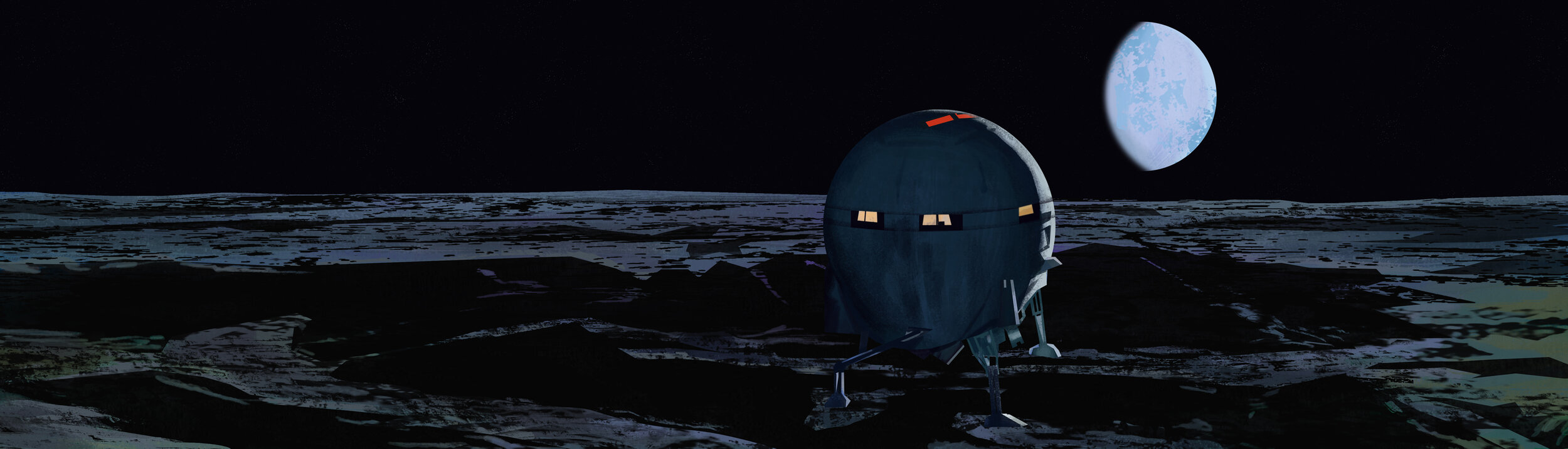Film Studies: '2001: A Space Odyssey' Lunar Lander