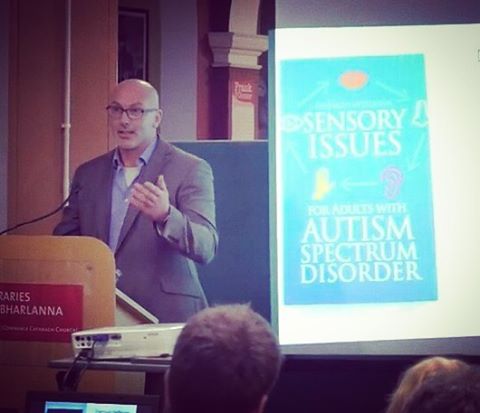 Diarmuid Heffernan (author extraordinaire) speaking about his book 'Sensory Issues for Adults with Autism Spectrum Disorder'