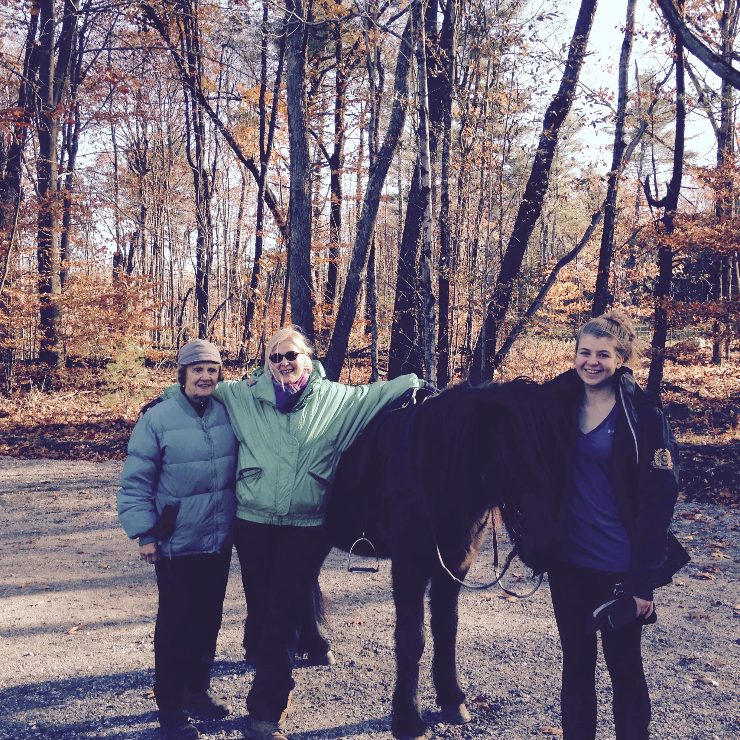 Freyr, Helga, Maddy and Esther