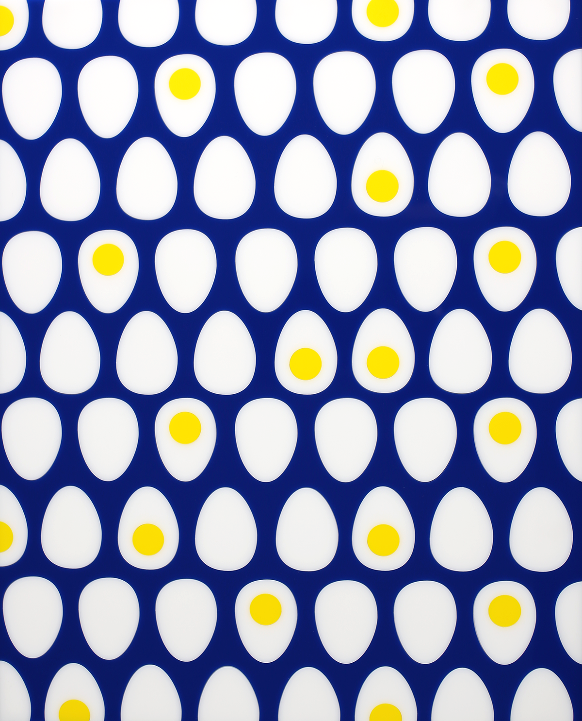 Eggs on Blue