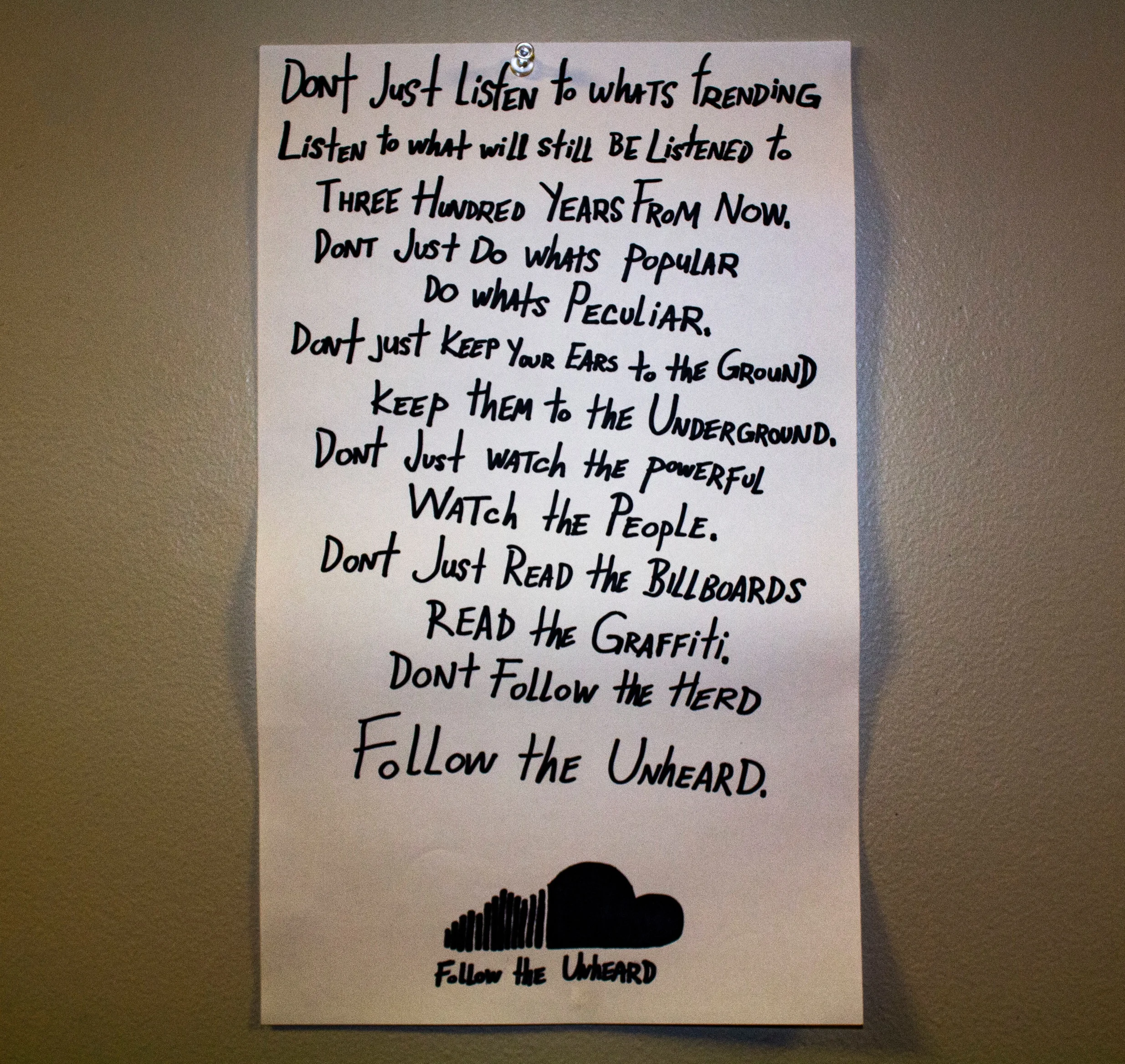 manifesto