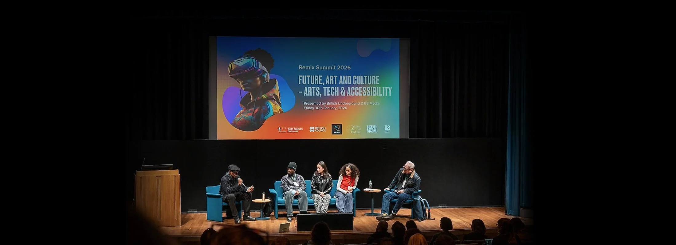 B3 at Remix Summit 2026: Future, Art & Culture - Arts, Tech & Accessibility