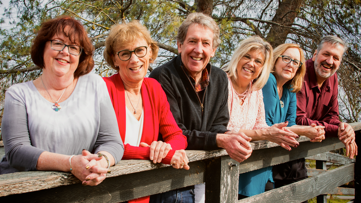 From left to right: Director Tamara Samsa, with practitioners Jill Row, Paul O'Sullivan, Brenda Wilbanks, Sarah Sutton and Stephen Cocconi.