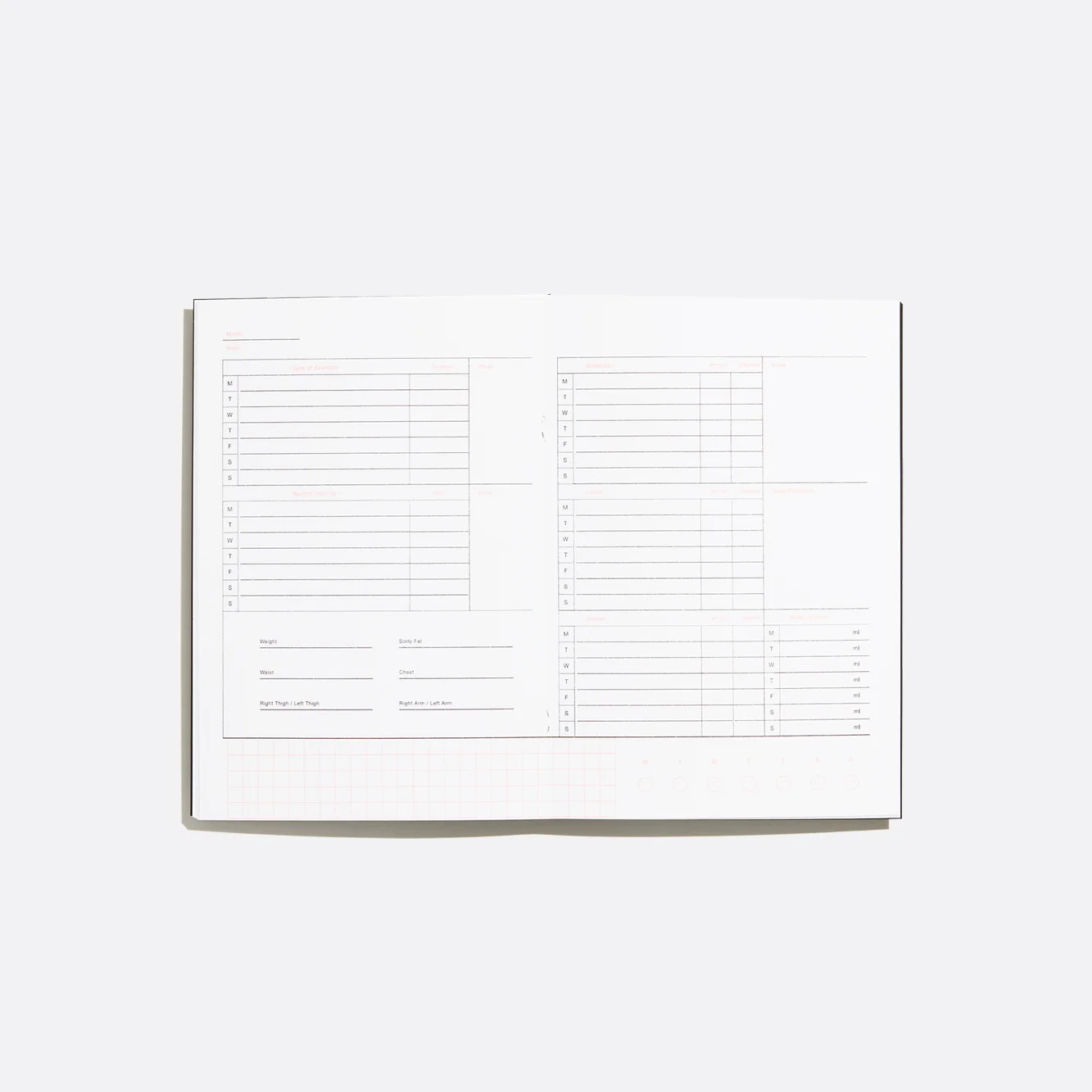 Before-Breakfast- -handmade-in-london-Risograph-Weekly-fitness-and-food-planner-notebook-black-edition-stationery-insert-small.jpg