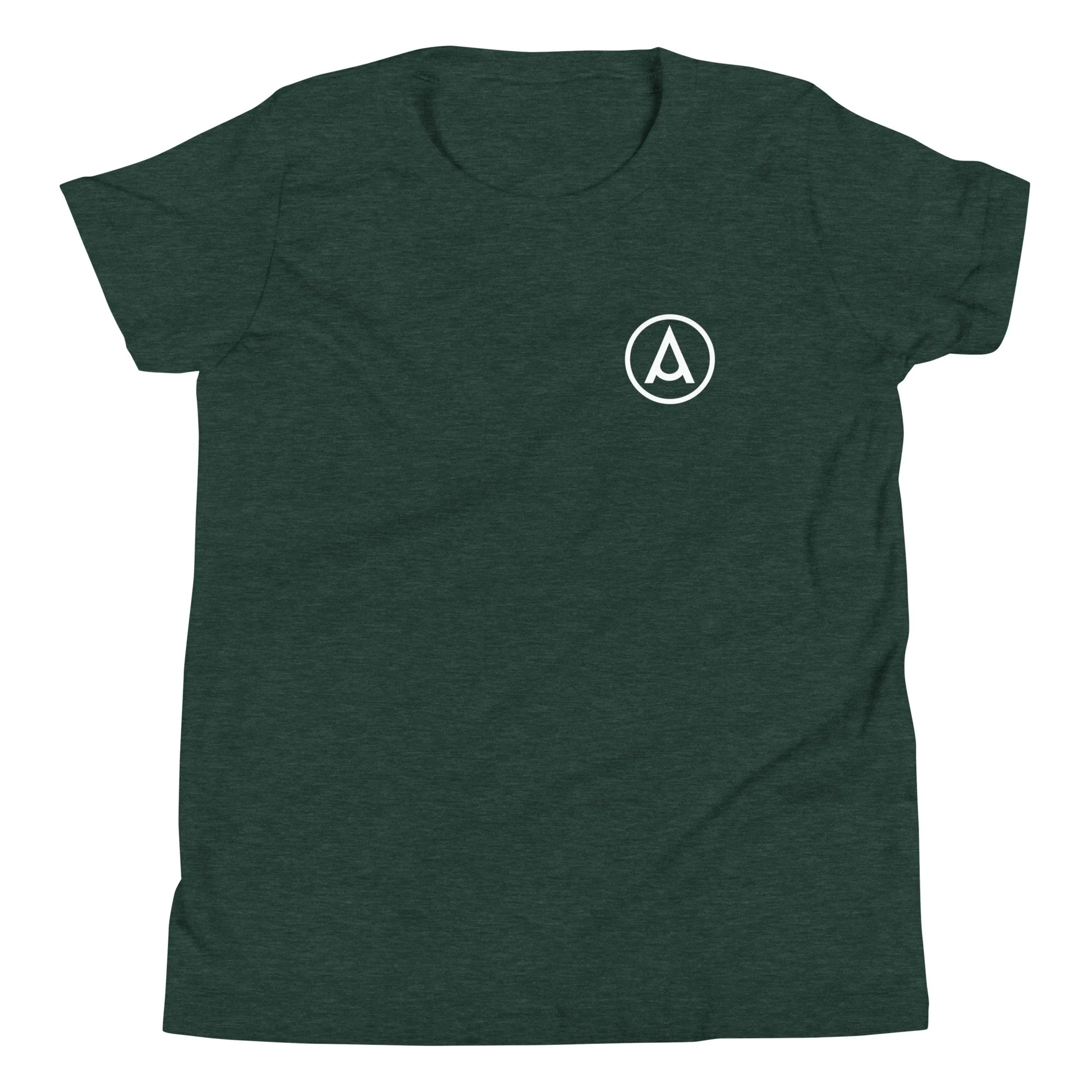 youth-staple-tee-heather-forest-front-6737659228dae.jpg