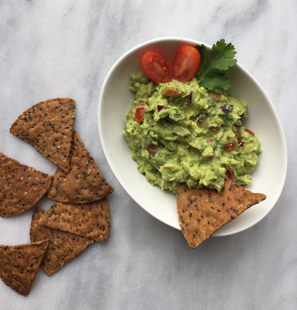 Simple and Fresh Guacamole
