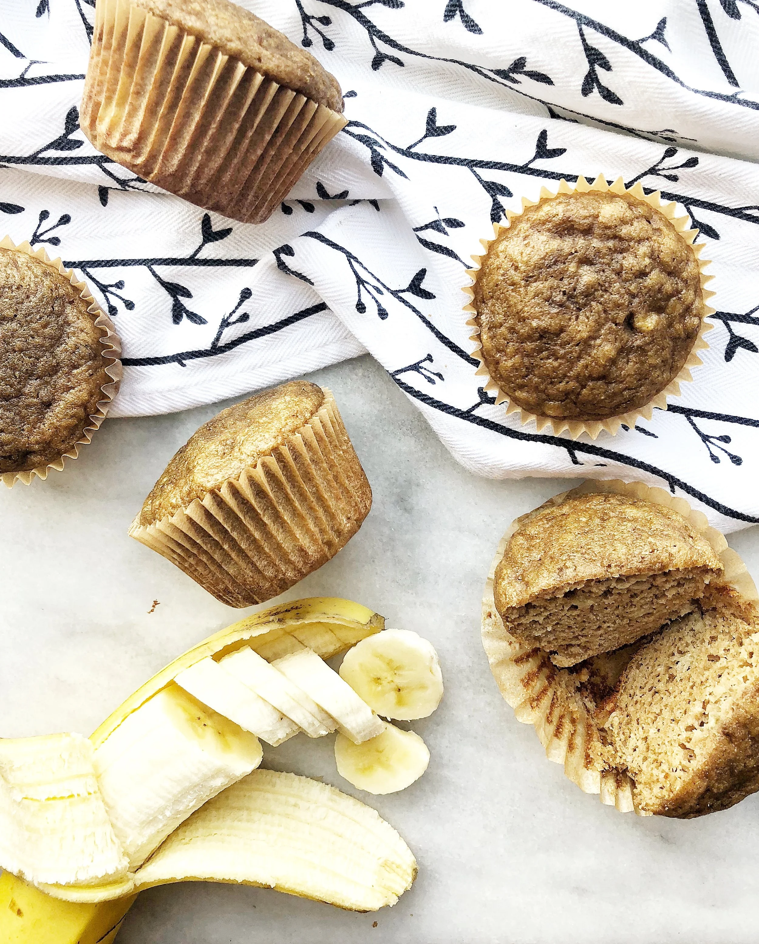 Perfect Paleo Banana Muffins (Two Ways)