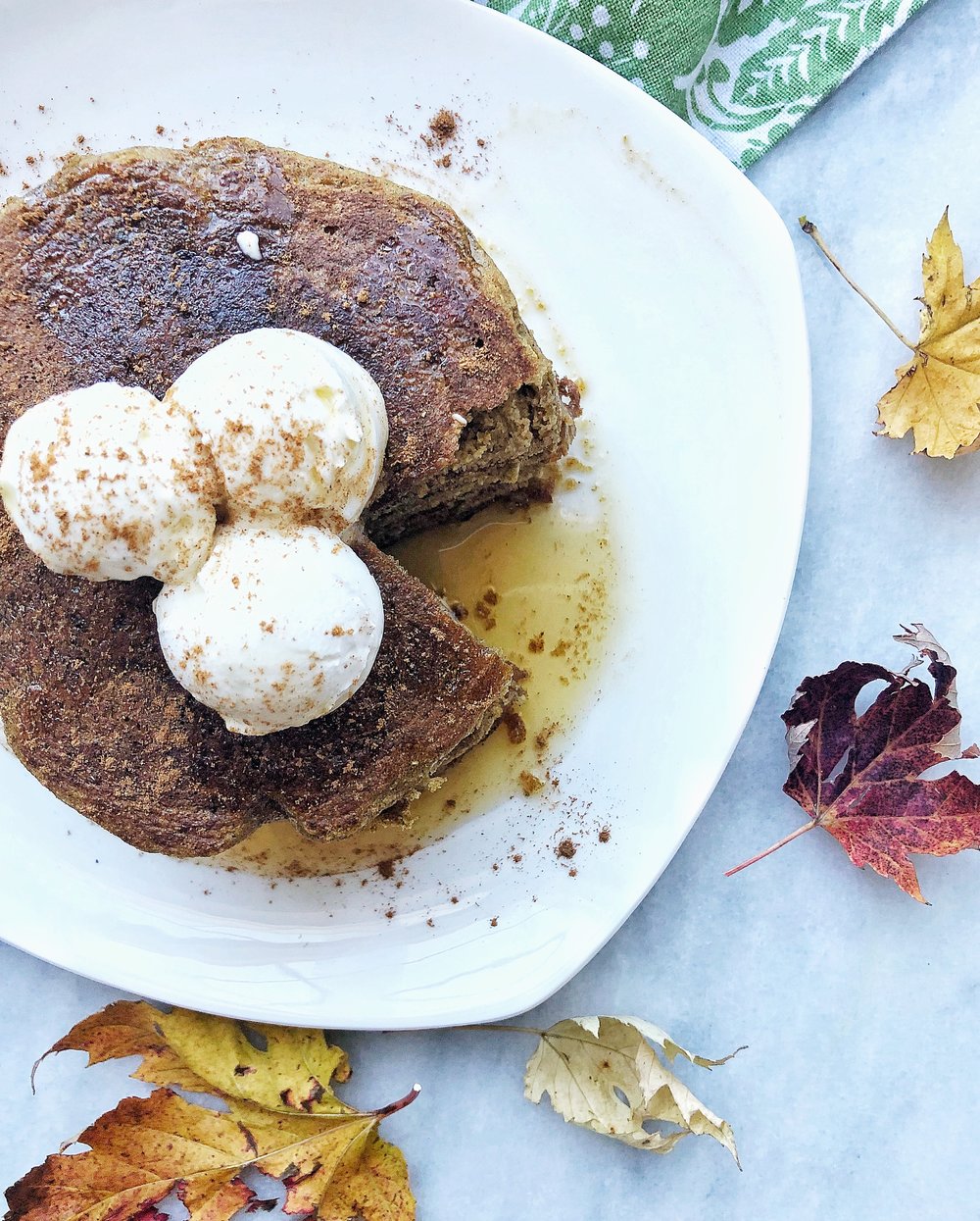 Pumpkin Protein Pancakes