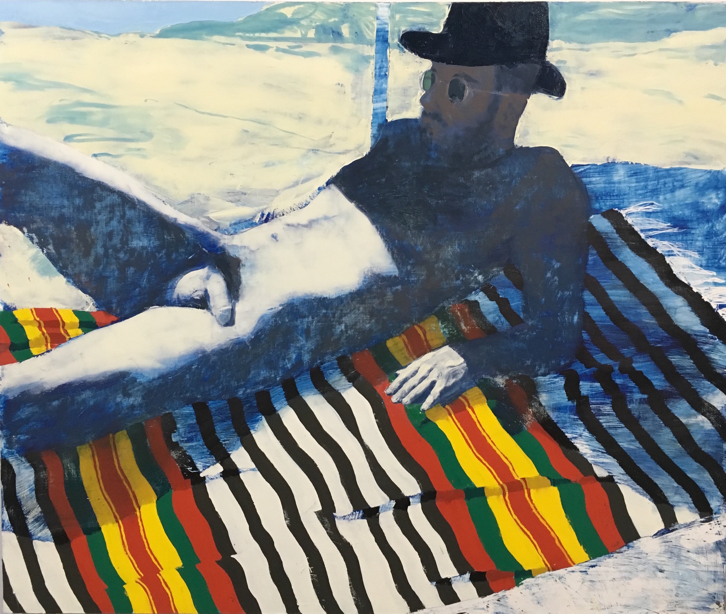 Doron Langberg, Mark on the Beach, 2016