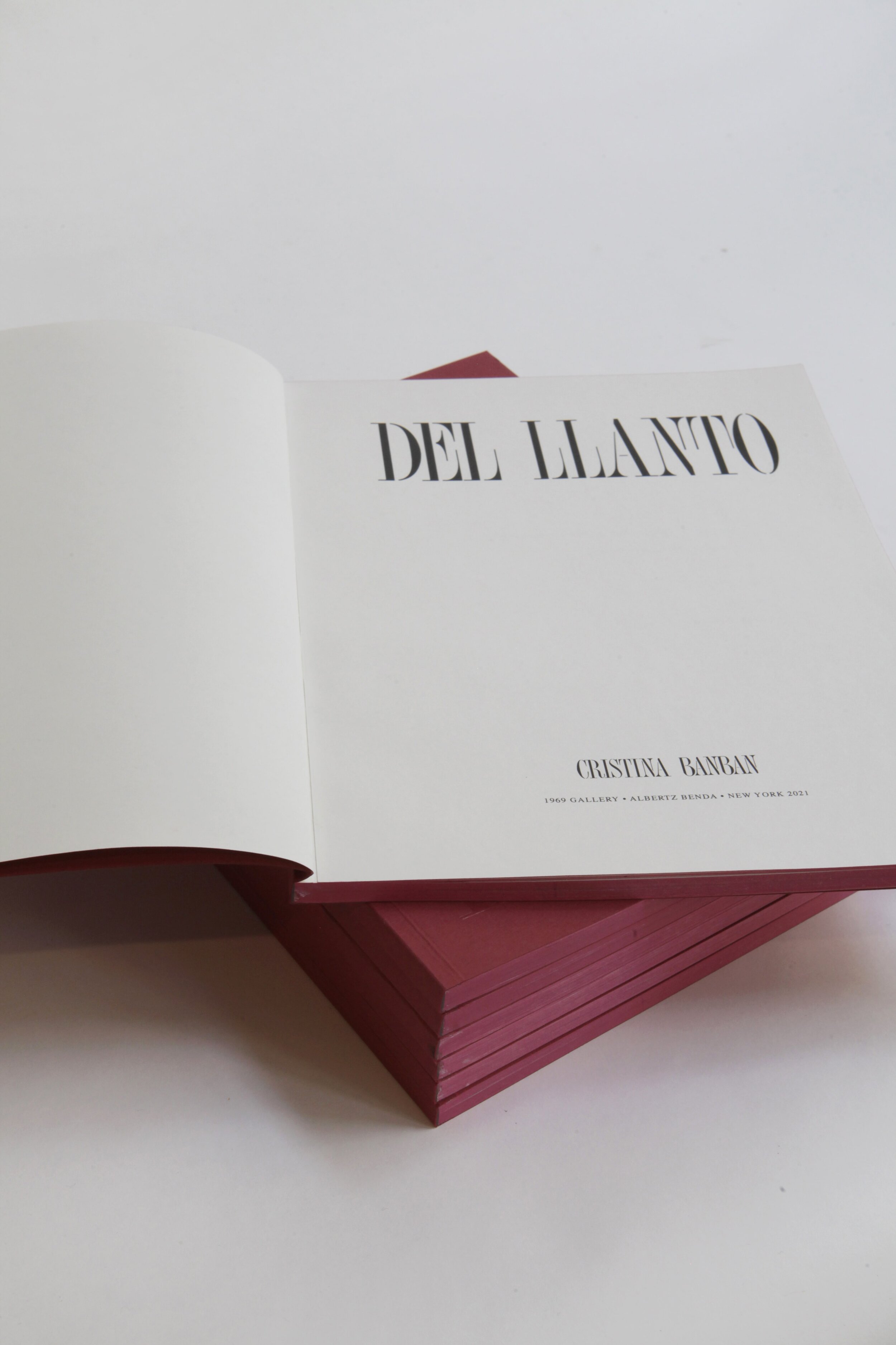 Cristina BanBan: Del Llanto Catalog&nbsp;—&nbsp;June 2021