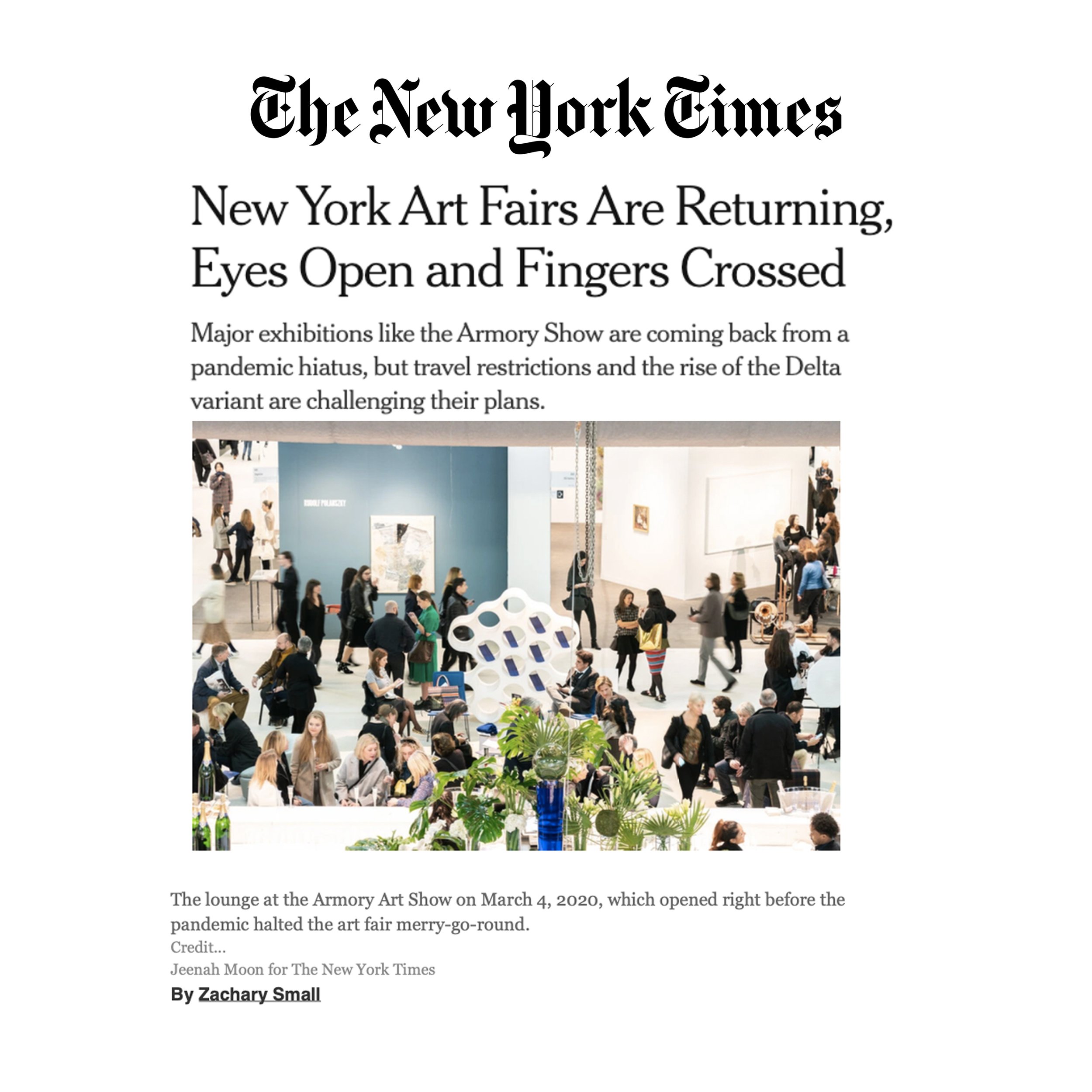 THE NEW YORK TIMES - AUGUST 2021