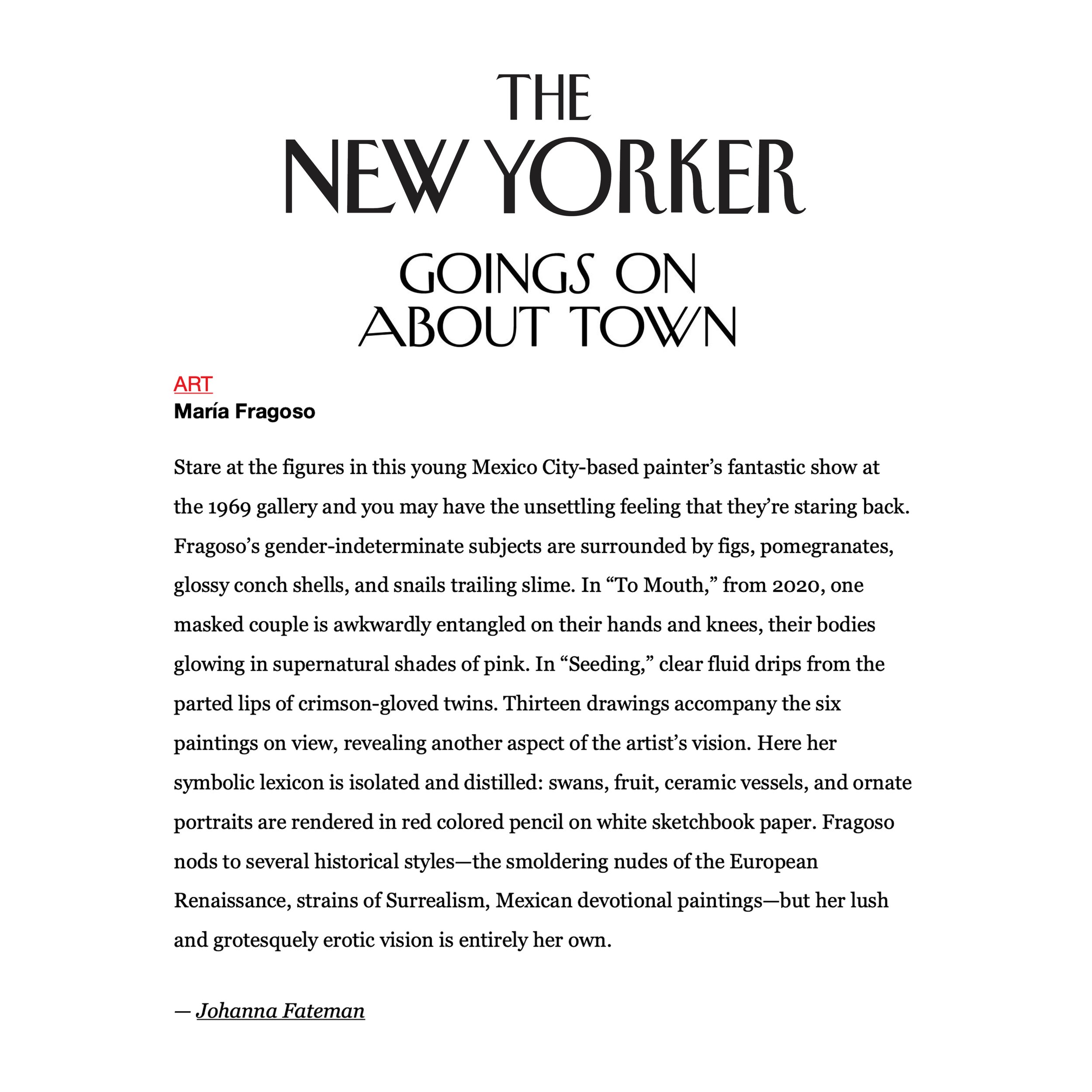 THE NEW YORKER - MARCH 2021