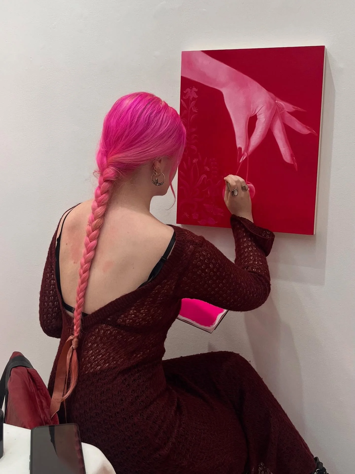 Studio meets Gallery! Emma has been hard at work at 1969 Gallery. Atelier #2: Emma Hapner is the second collaborative exhibition between 1969 Gallery and @loftprojectsny For two-week periods, Atelier ’69 invites emerging artists to transform th