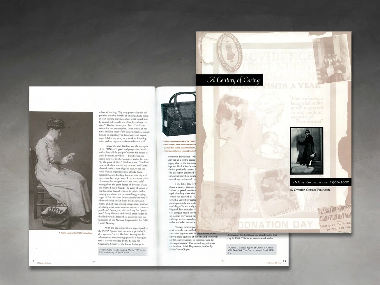 Visiting Nurse Association of RI | 100th anniversary commemorative book