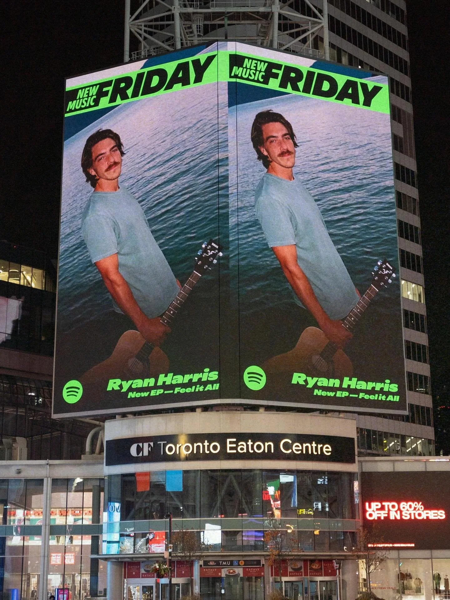 From our little den in the mountains.. out to all of you somehow! Hope you&rsquo;re enjoying the new project and thank you to @spotifycanada for showing love to our home brewed music!

If you&rsquo;re in Toronto over the next few days ya might see my