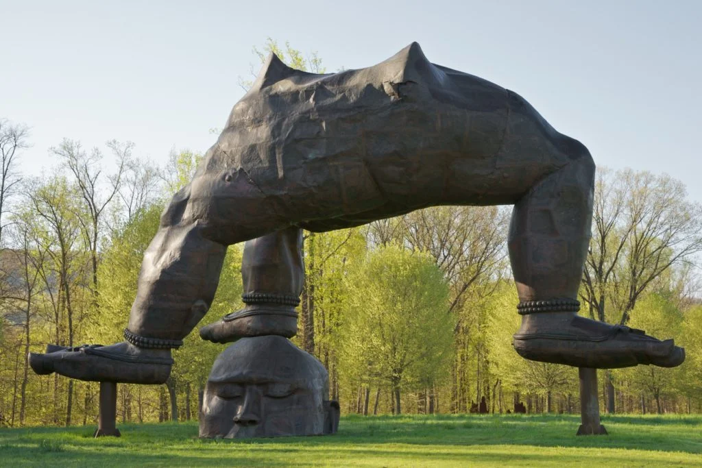 Three-Legged Buddha . Zhang Huan, 2007.