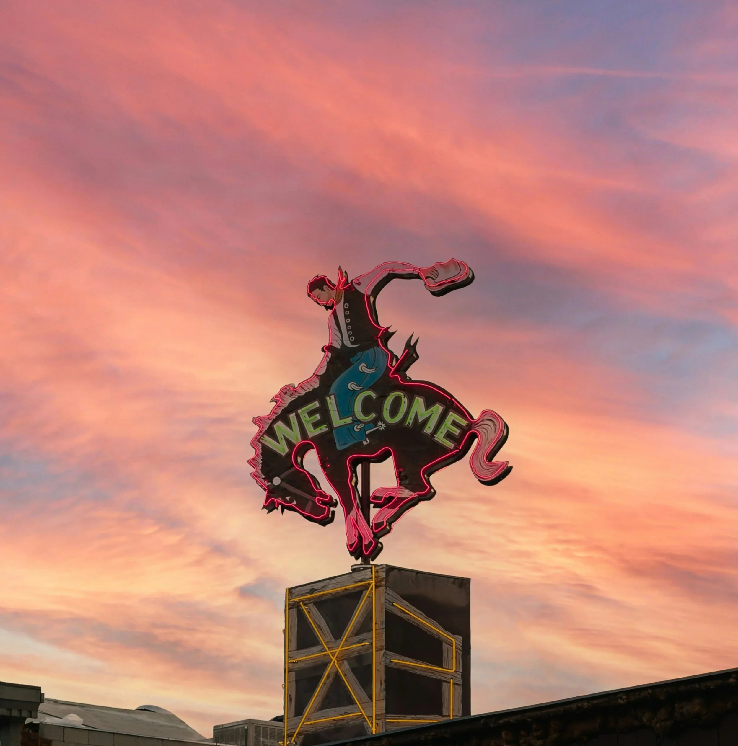 To the Old Man in the Cowboy Costume