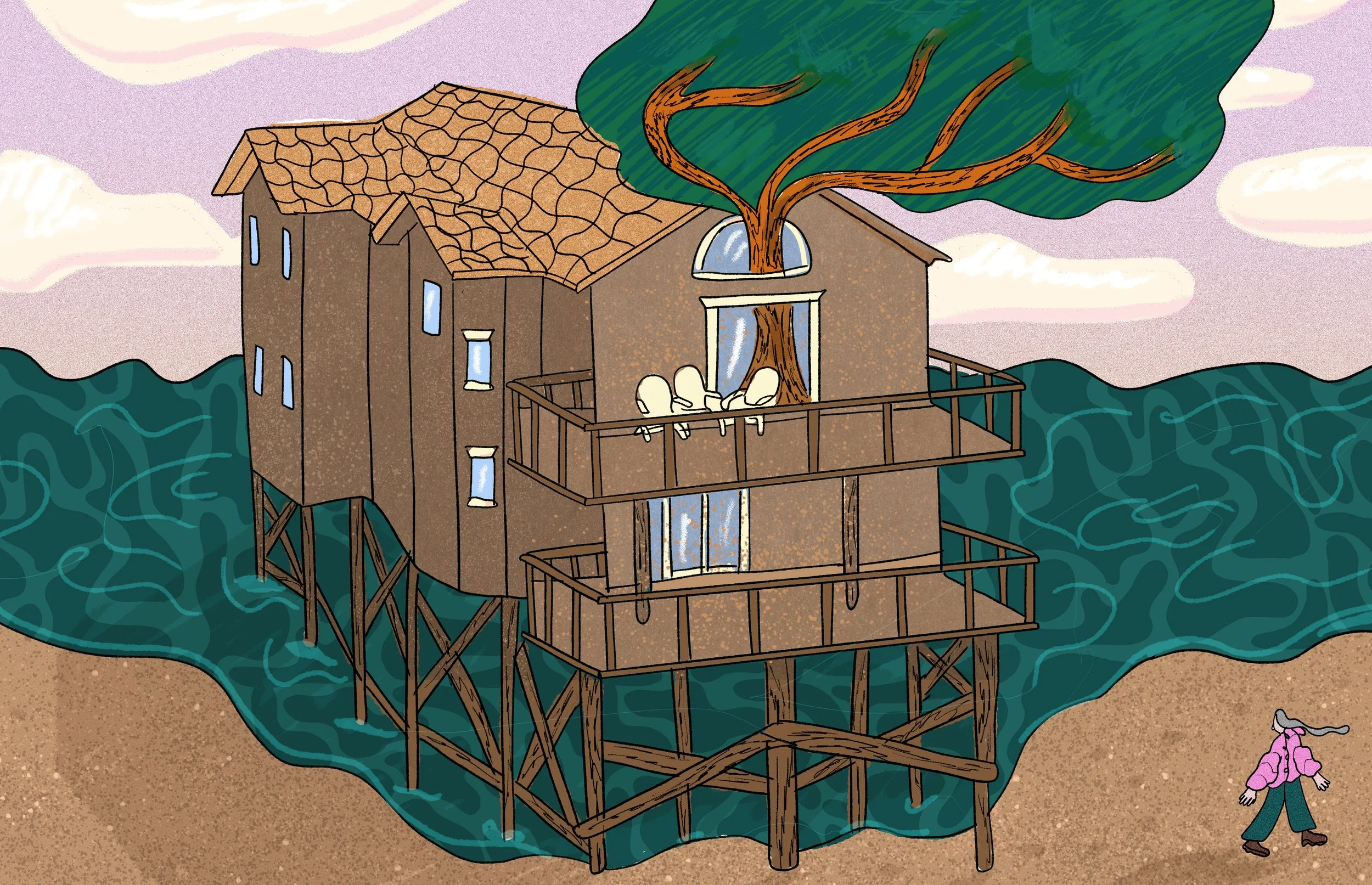 Dusk in Rodanthe