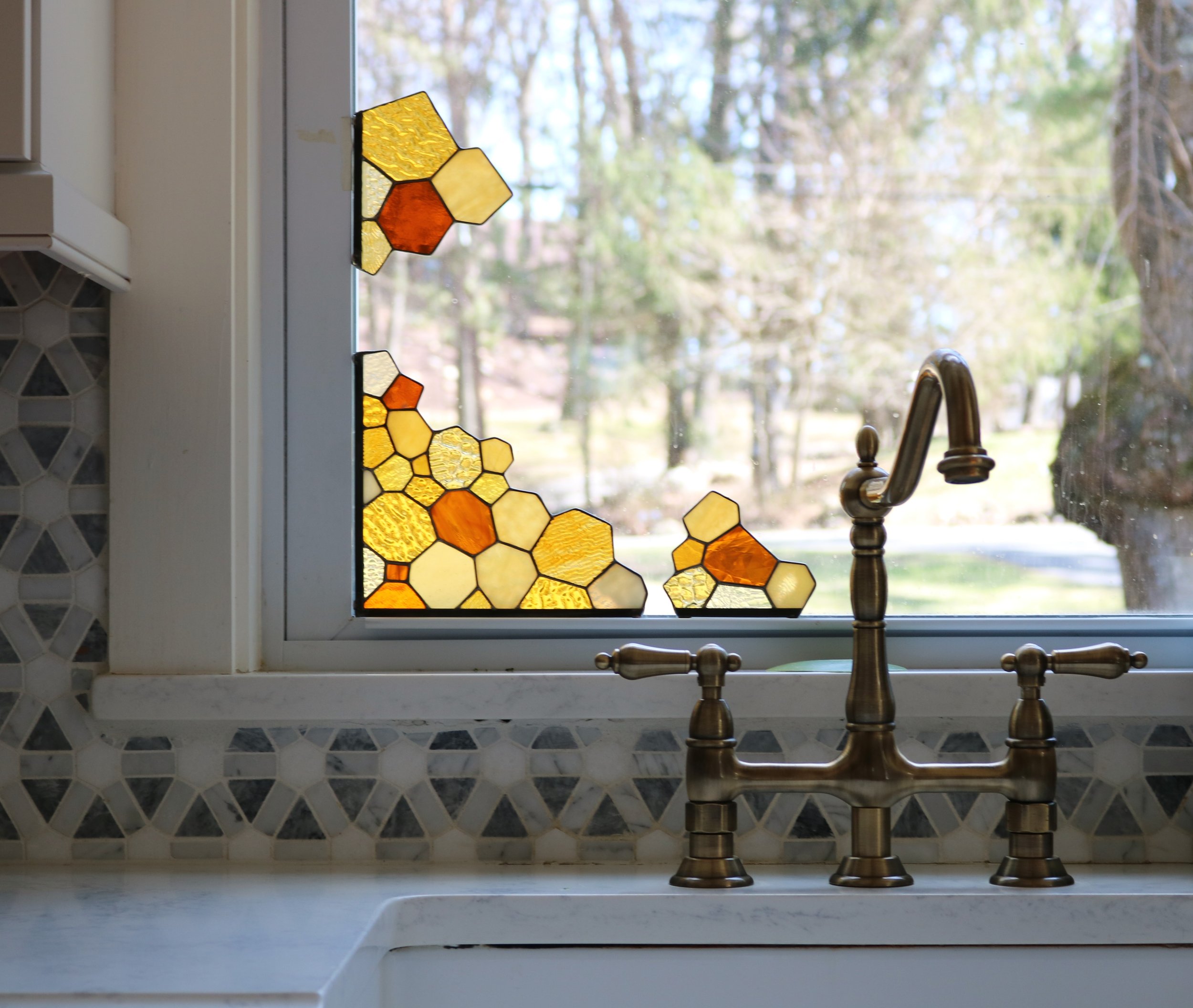 Honeycombs Suncatcher