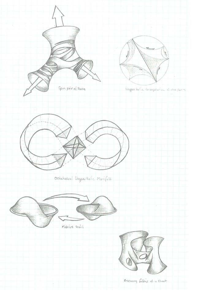 Topology Pencil Sketches 3