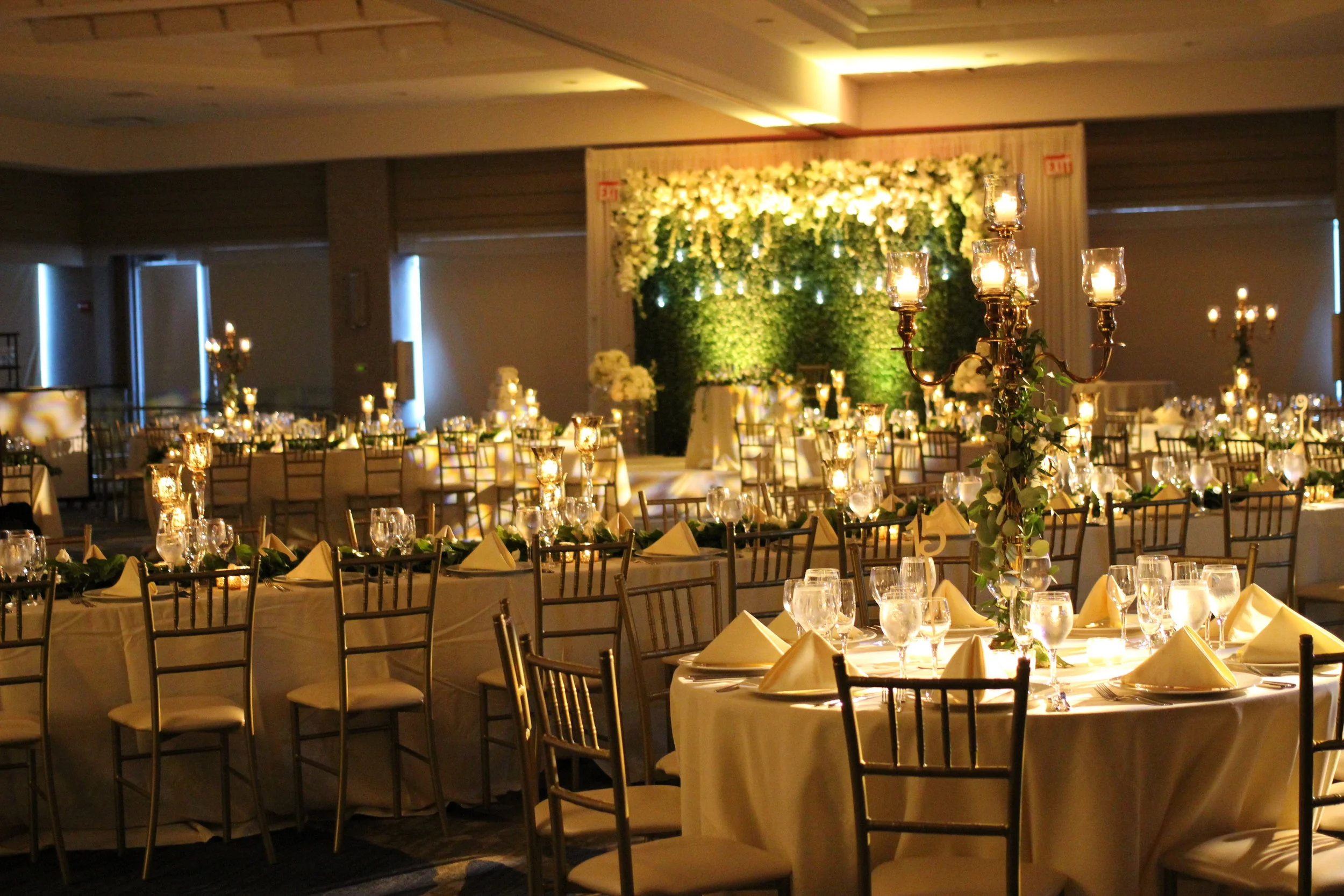 Tablescaping: Moonlight through the Trees