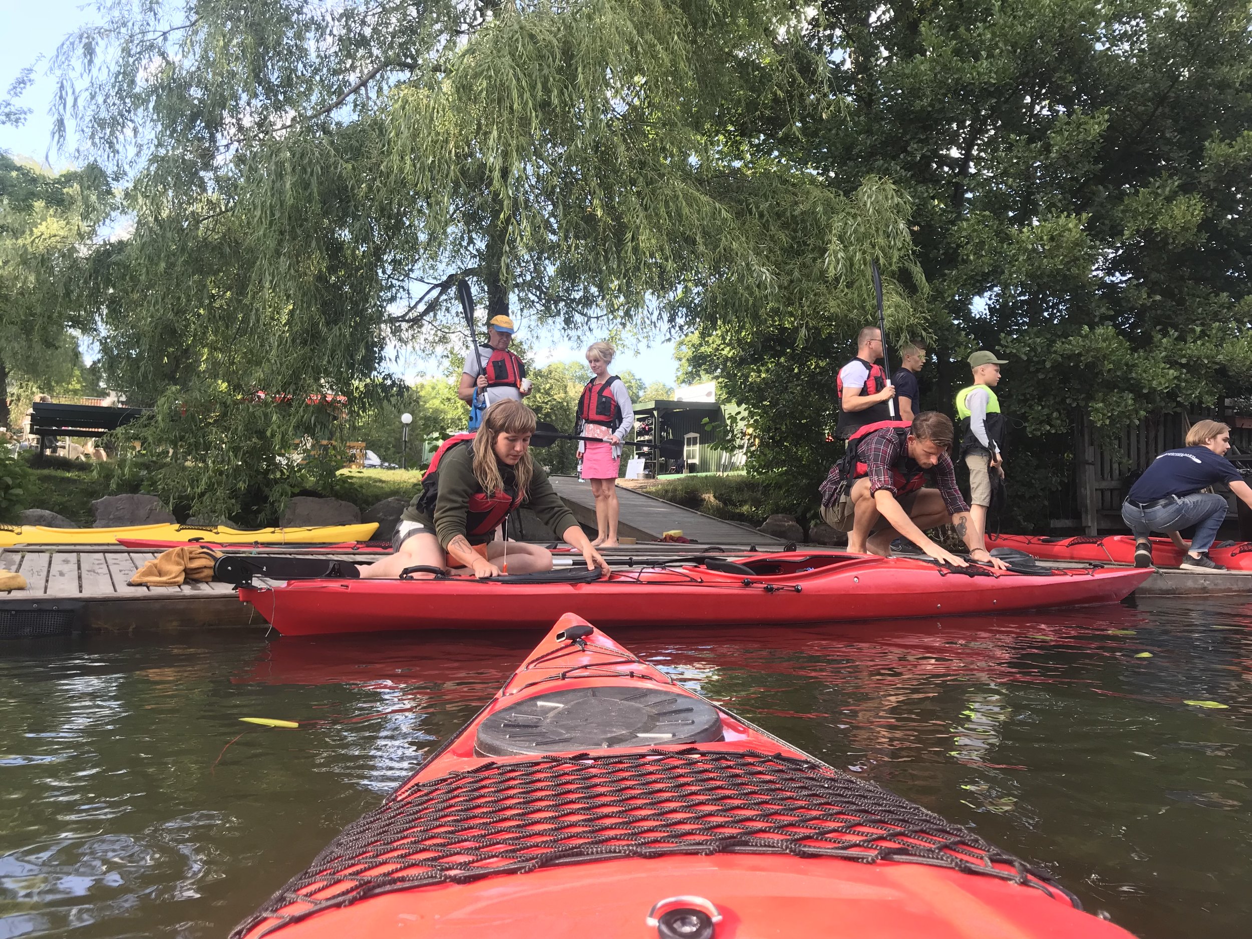 Kayaking in Stockholm City - Guided Stockholm Tours 4
