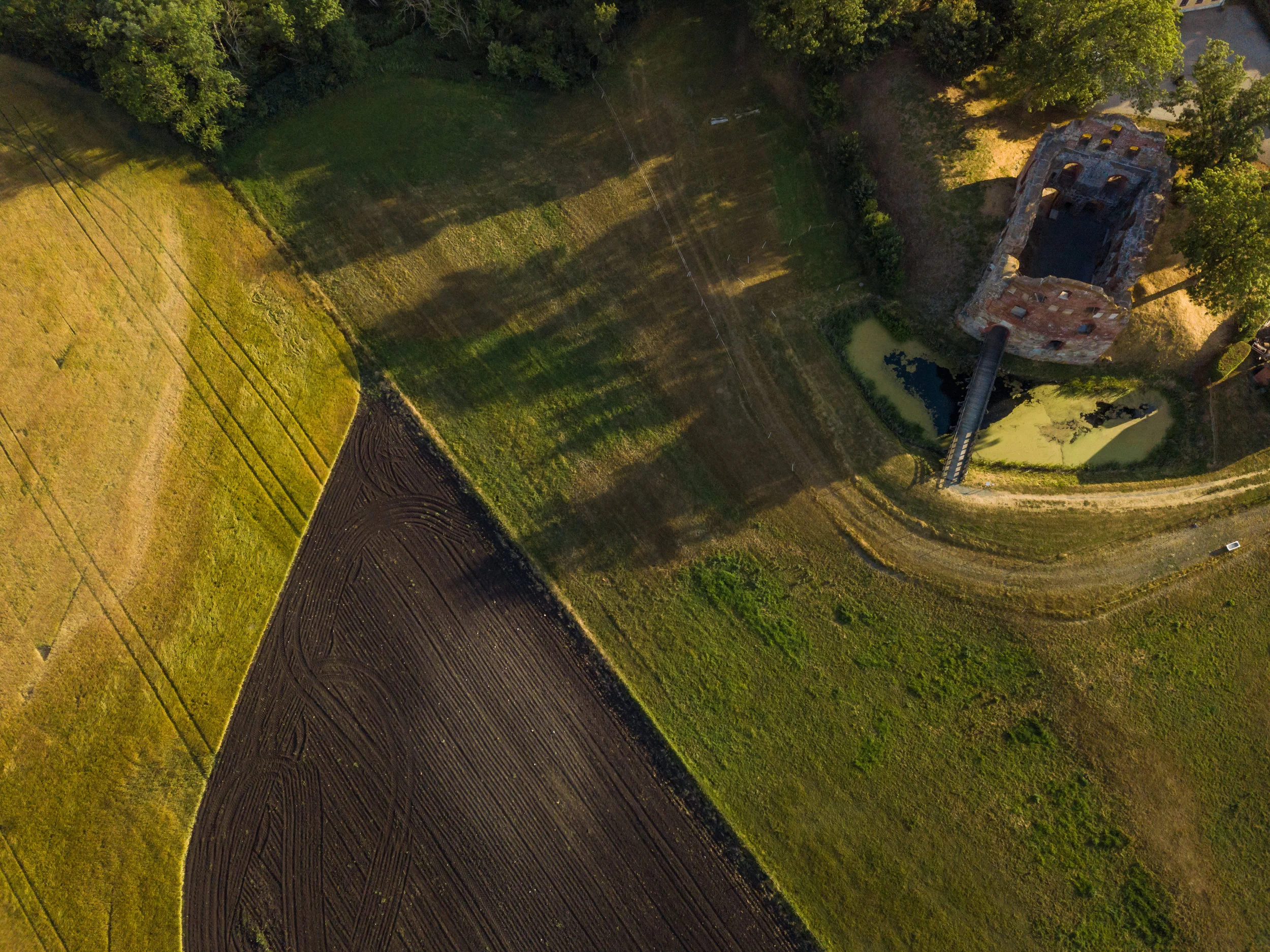 Månstorps Gavlar från luften