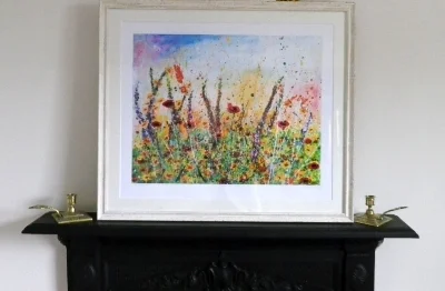 A framed Limited edition print