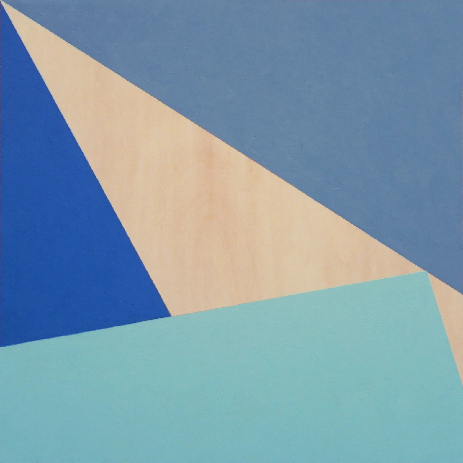 Here Now 11 2015 12 x 12 in Flashe Vinyl Paint on Birch Cradled Panel