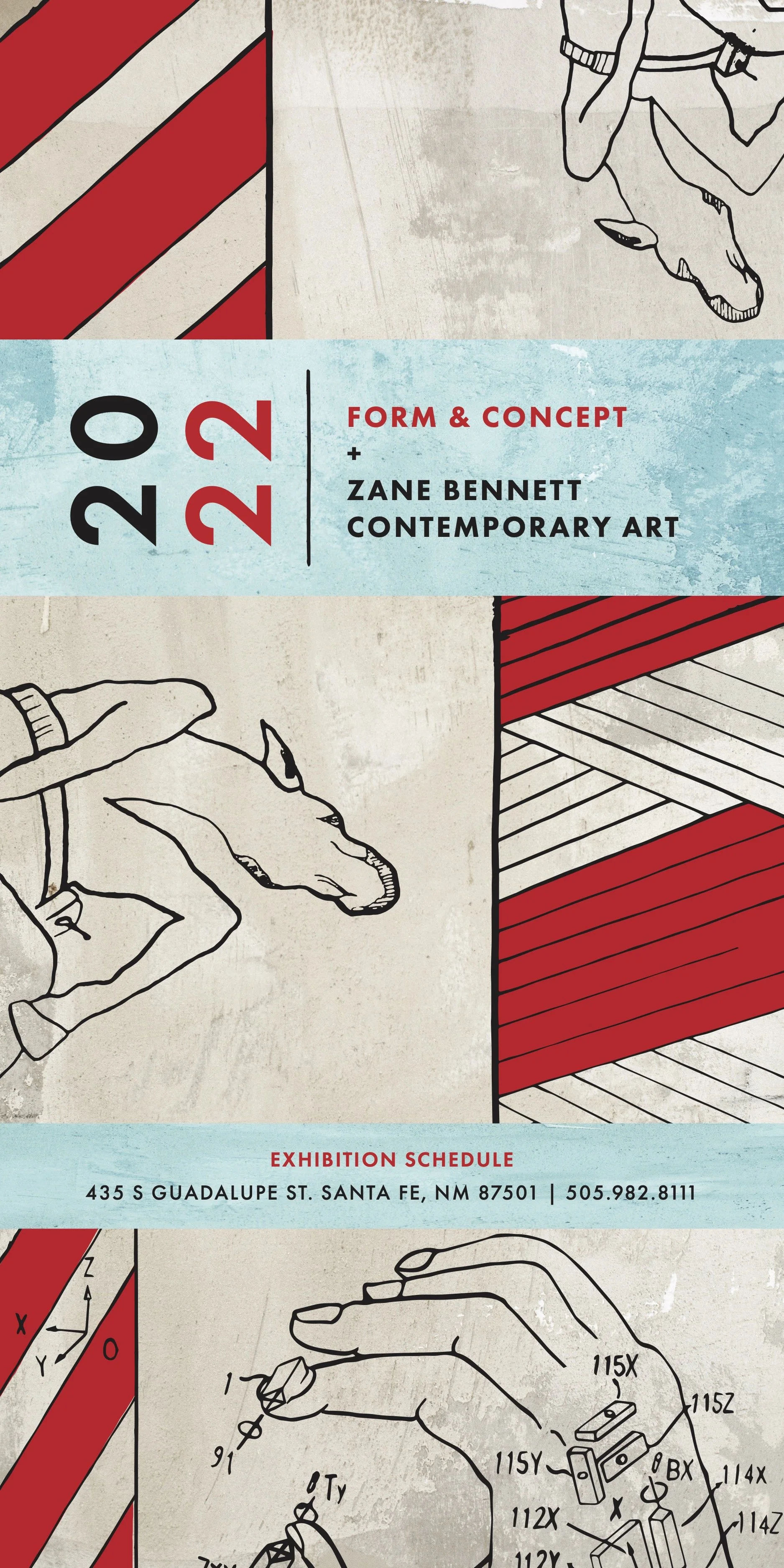 Front page of F&C/ZB Exhibition Guide