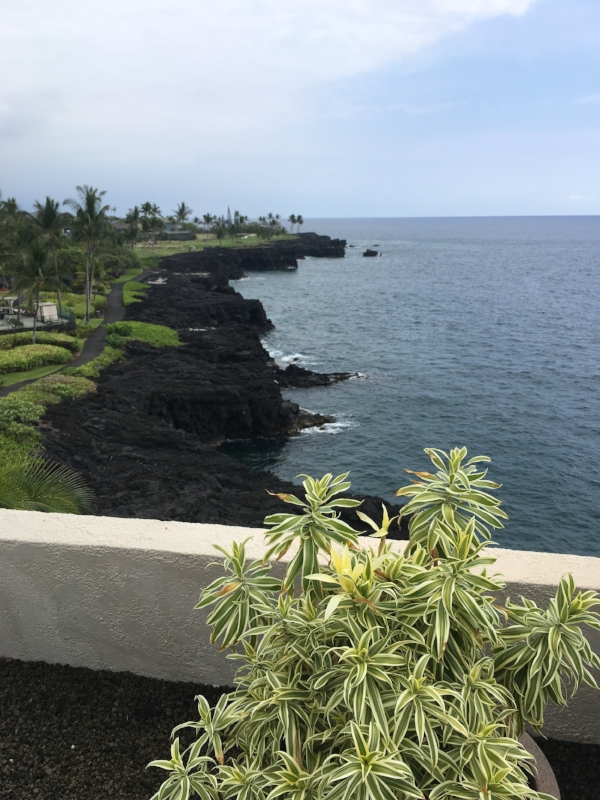 The view from the Kaiulu Club Lounge.