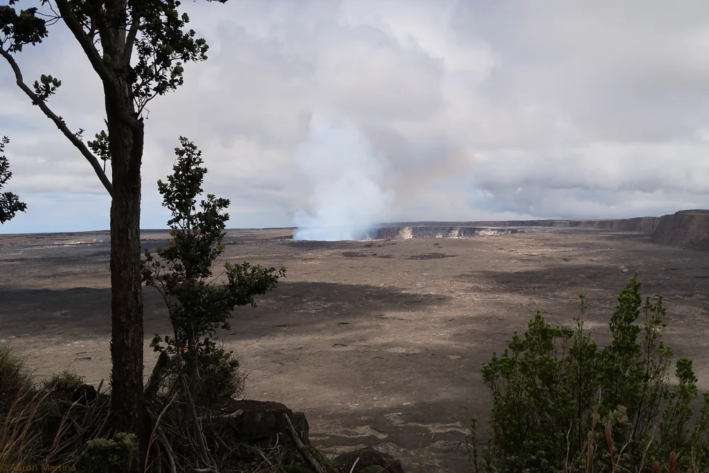 The caldera