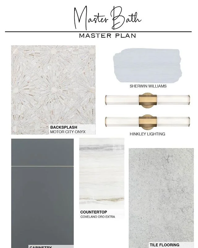 One of my favorite tile companies is @artistic_tile . Check out this quickie serene mood board I am playing with using all their products😉