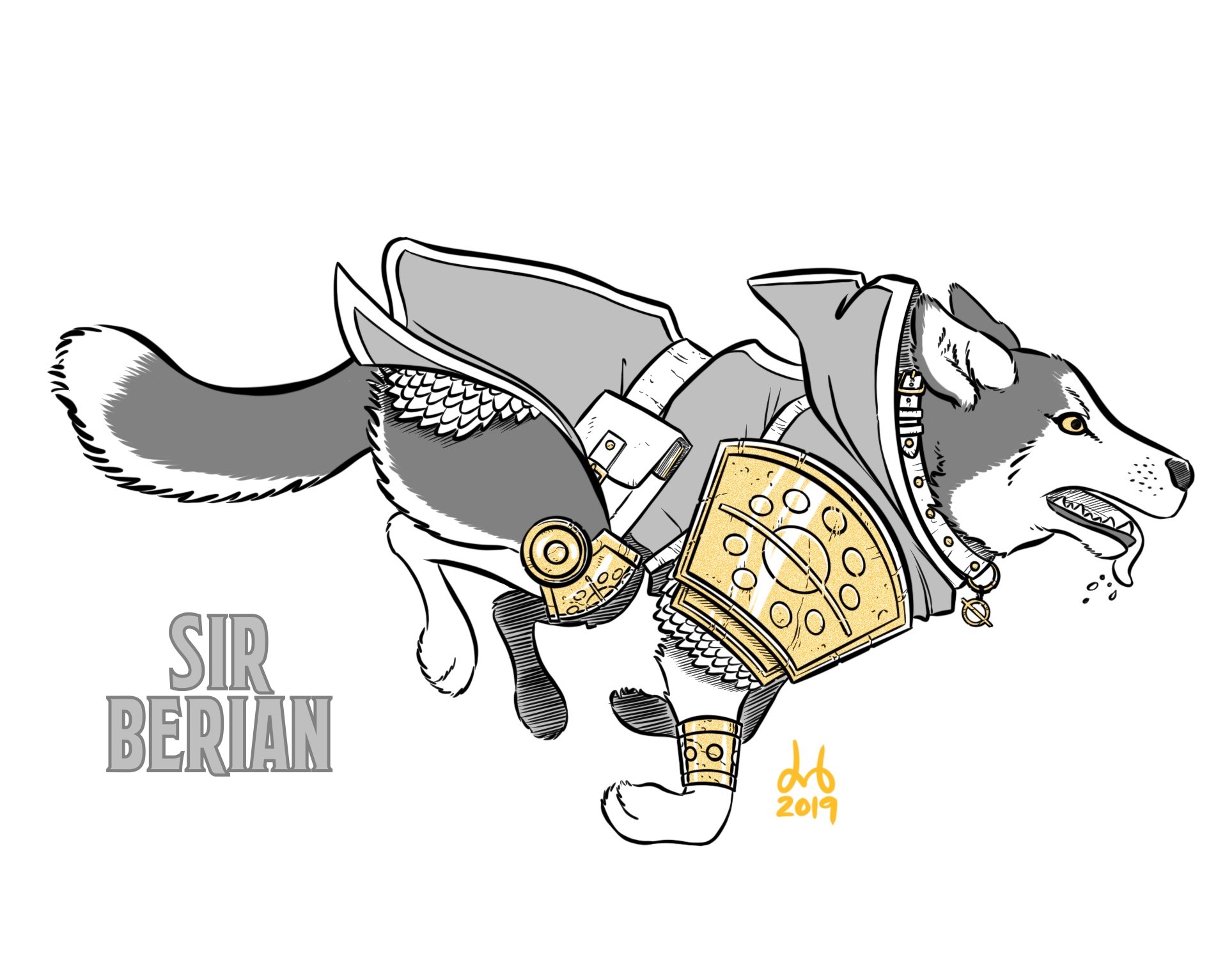 Sir Berian (6, Husky)