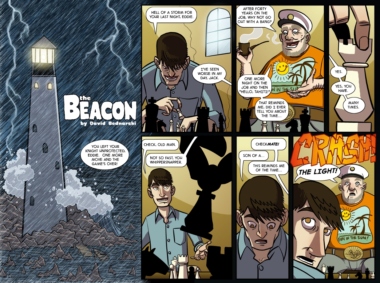 The Beacon pg 1 by David Mikle Bednarski.jpg