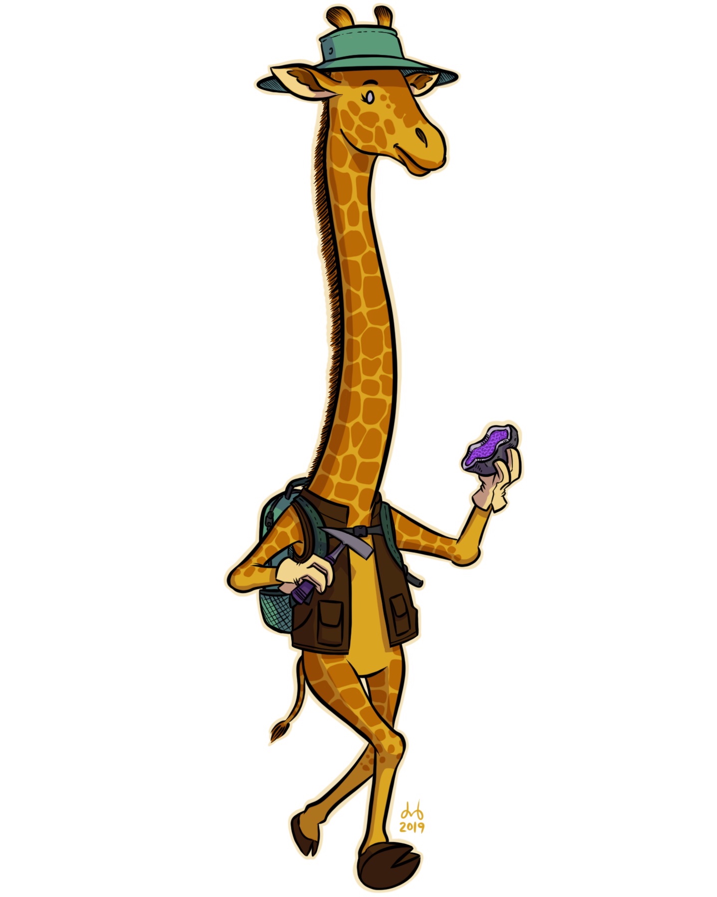 Goldenrod Giraffe Geologist