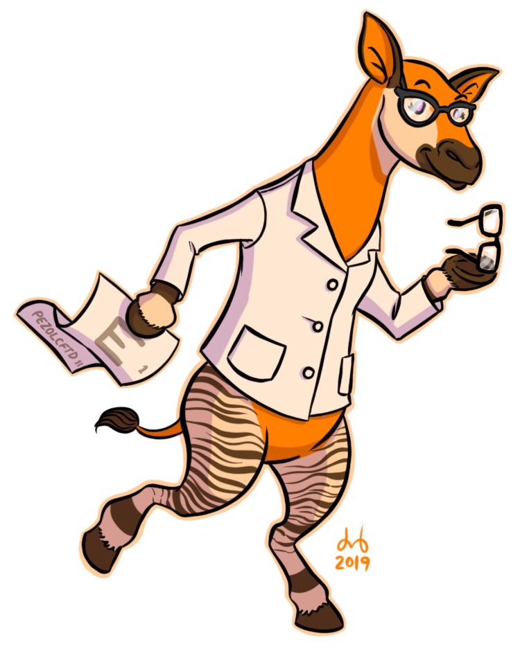 Orange Okapi Ophthalmologist