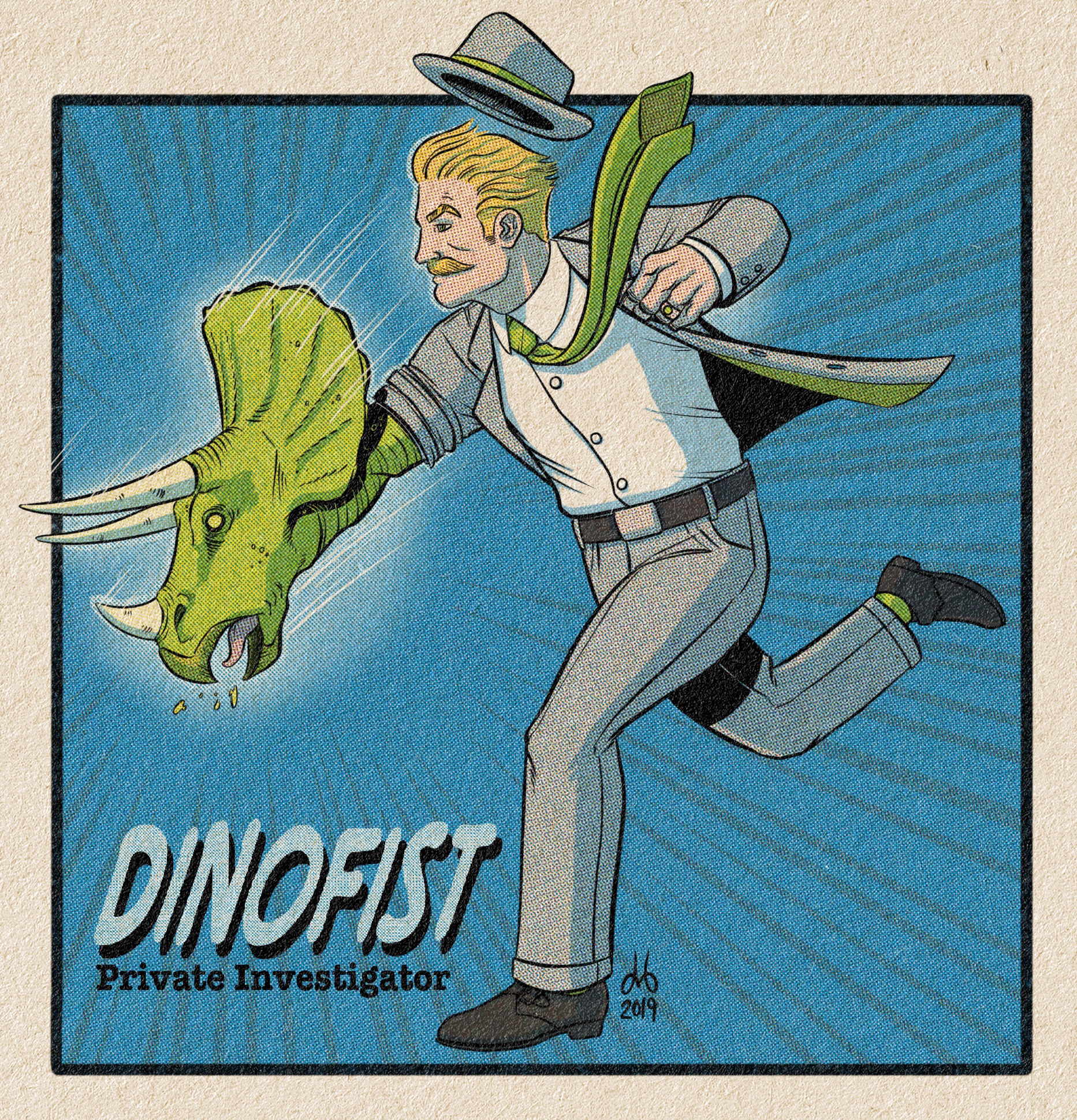 Dinofist, P.I.
