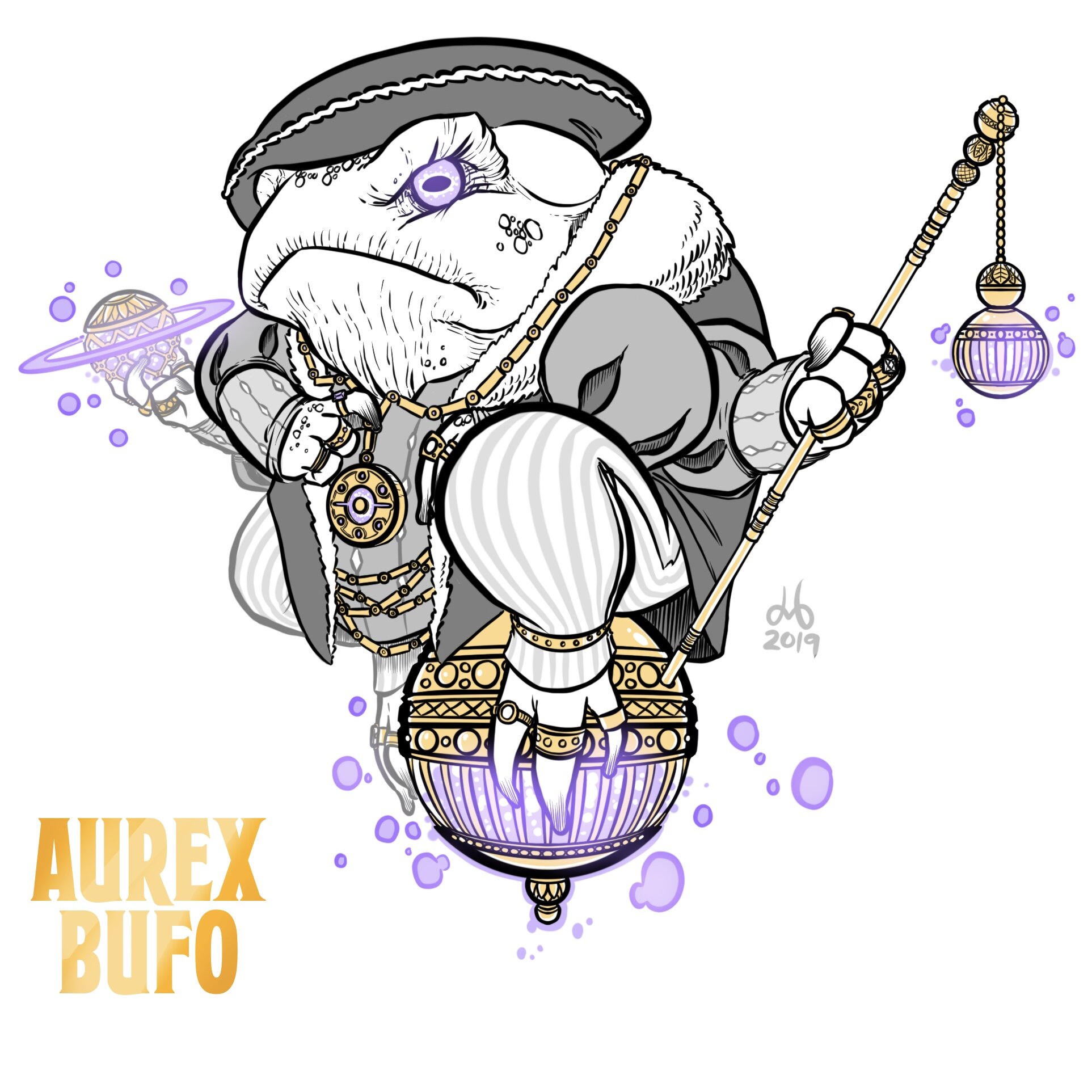 17 Ornament: Aurex Bufo