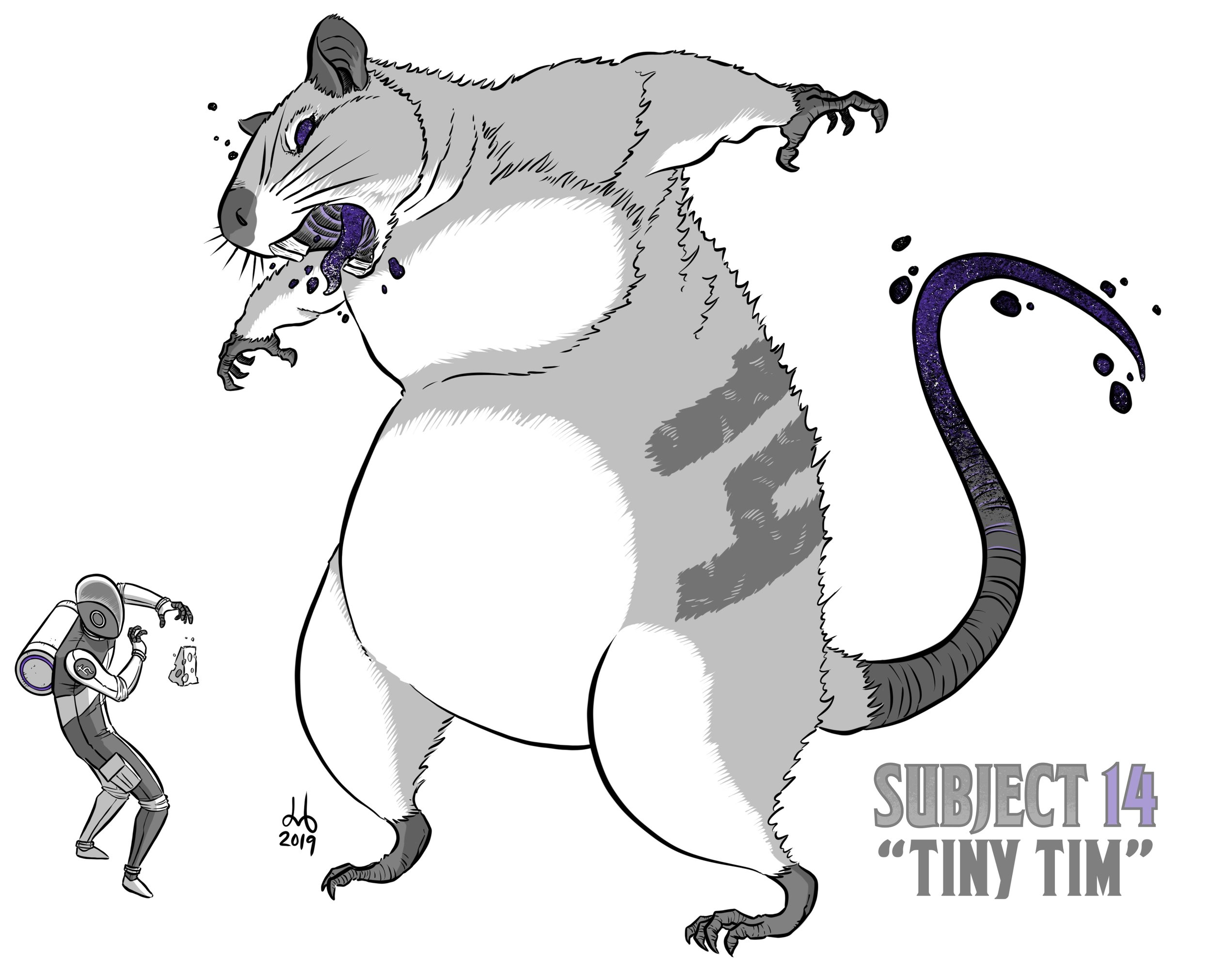 14 Overgrown - Subject 14, Tiny Tim by DMBednarski.jpg