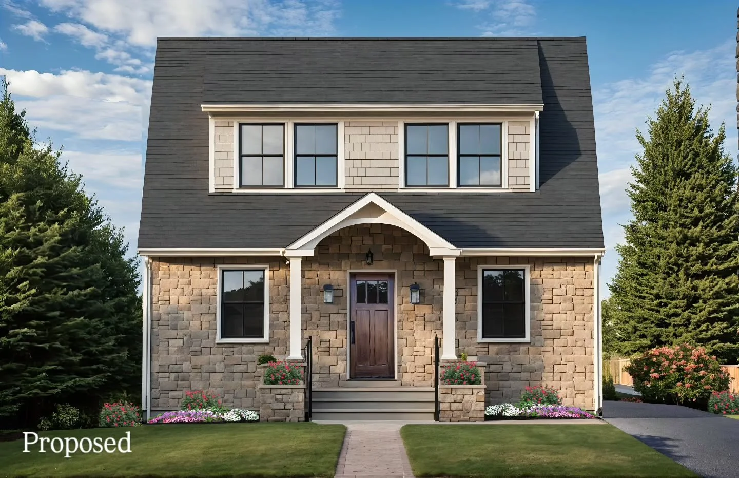 Improvements at our Conshy project include a new shed dormer, which will increase the usable space inside and turn up the curb appeal on the outside. It's proof that small design changes can be impactful on the aesthetics and function of any home.
