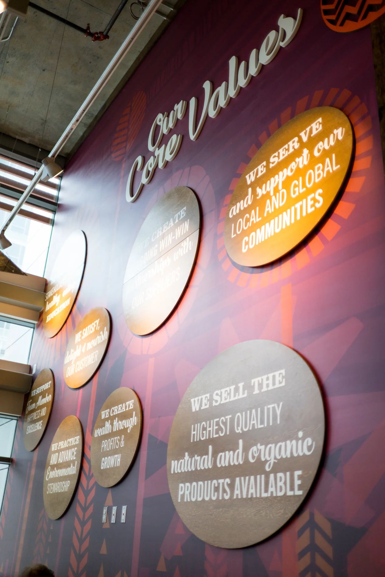 Core Values at Whole Foods Market Burnaby
